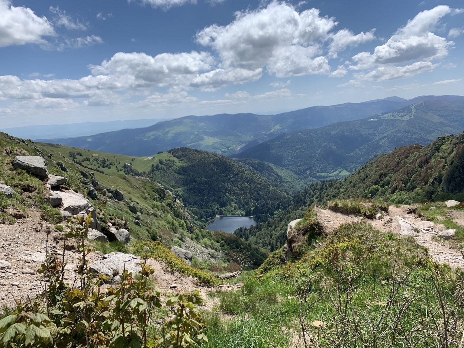 Paysage de randonnée en Grand Est